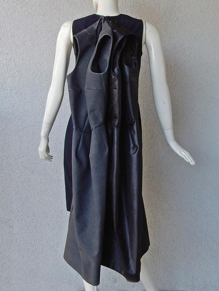 Rare Comme des Garcons 2011 Dimensional 3-Way Dress New! For Sale 