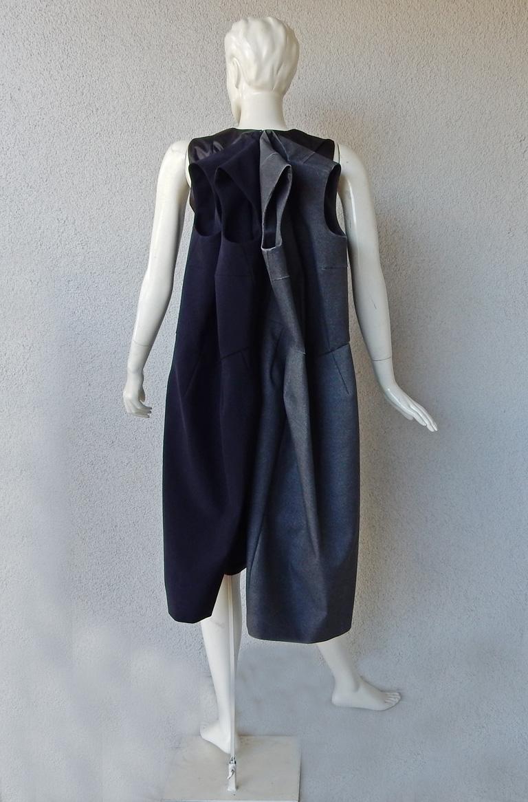 Rare Comme des Garcons 2011 Dimensional 3-Way Dress  New! In New Condition For Sale In Los Angeles, CA