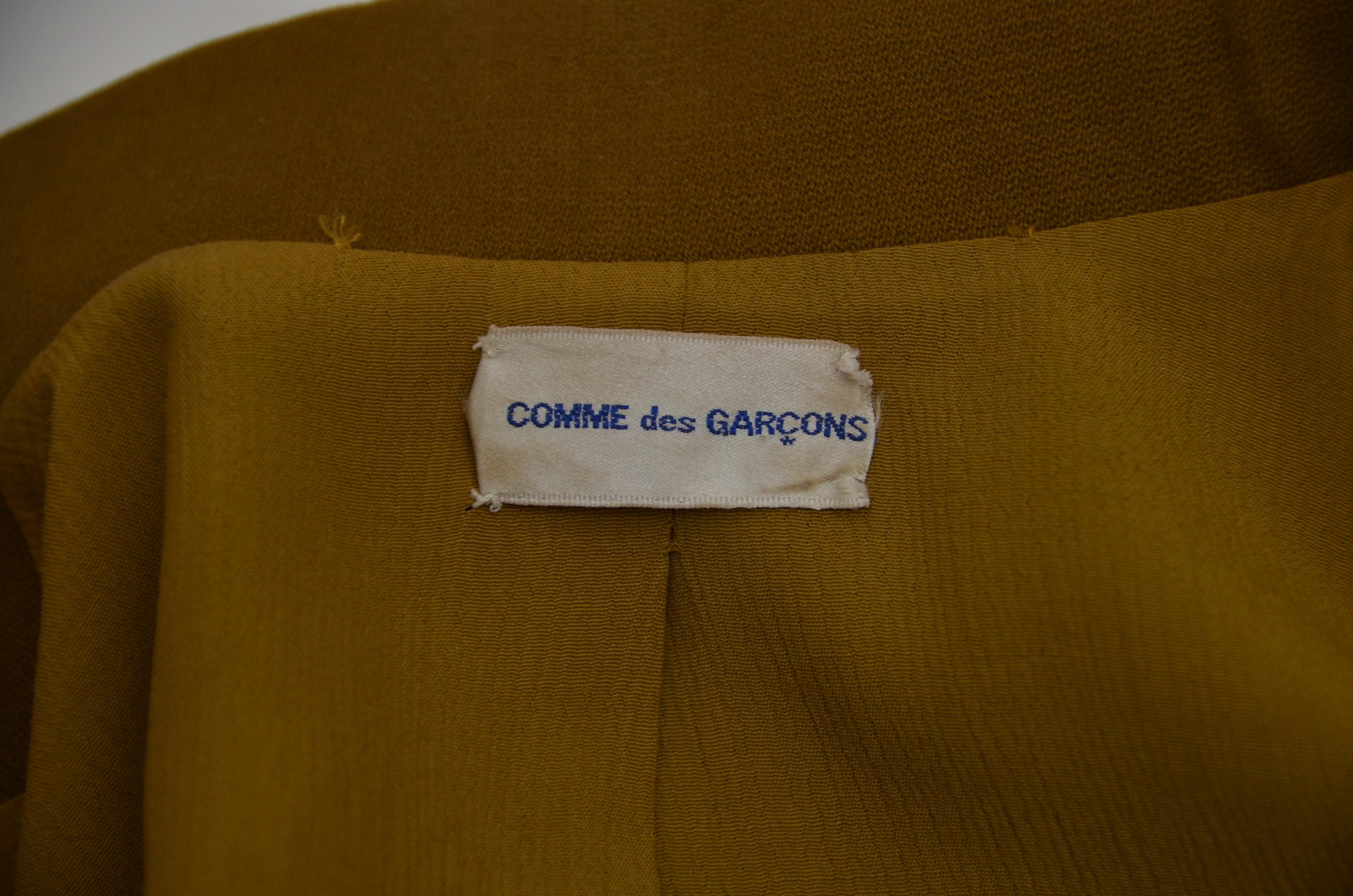 Rare Comme Des Garcons  'Obi' Style  Coat   1970's In Good Condition In New York, NY