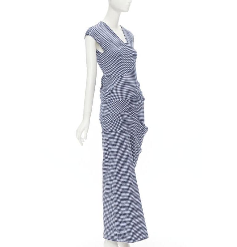 Grigio raro COMME DES GARCONS Robe De Chambre Vintage 1997 Lumps Bumps abito blu in vendita