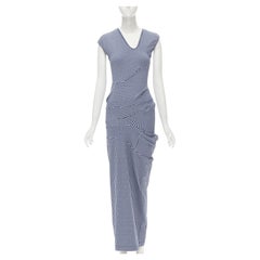 rare COMME DES GARCONS Robe De Chambre Vintage 1997 Lumps Bumps blue dress