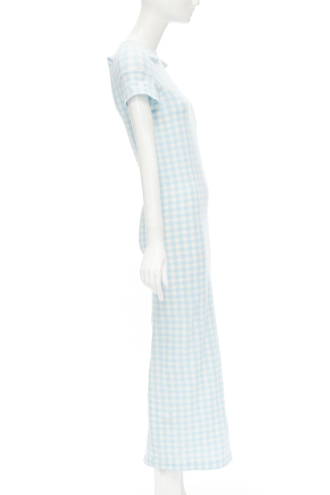 Comme Des Garcons Robe De chambre 1996 distorted stripe skirt