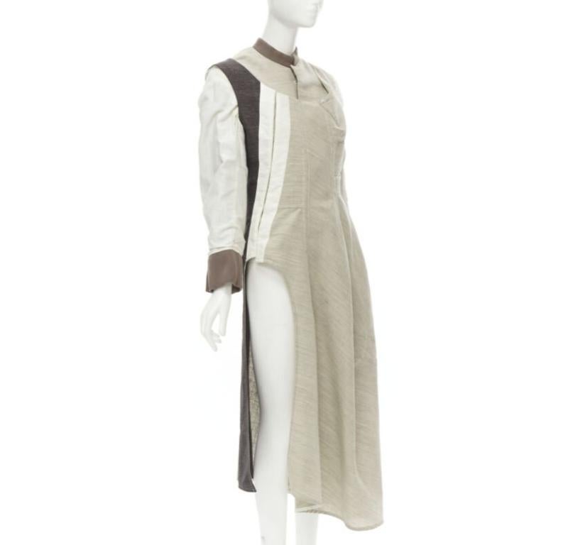 raro COMME DES GARCONS Vintage 1998 Runway patchwork inside out bias coat S
Riferimento: CRTI/A00687
Marchio: Comme Des Garcons
Designer: Rei Kawakubo
Collezione: 1998 - Passerella
Materiale: Sembra lana
Colore: Beige, Bianco sporco
Modello: Tinta