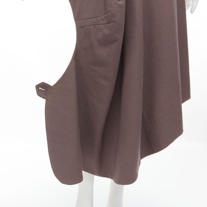 COMME DES GARCONS Rare patchwork de défilé vintage à l'intérieur et à l'extérieur, 1998  veste jupe S en vente 6