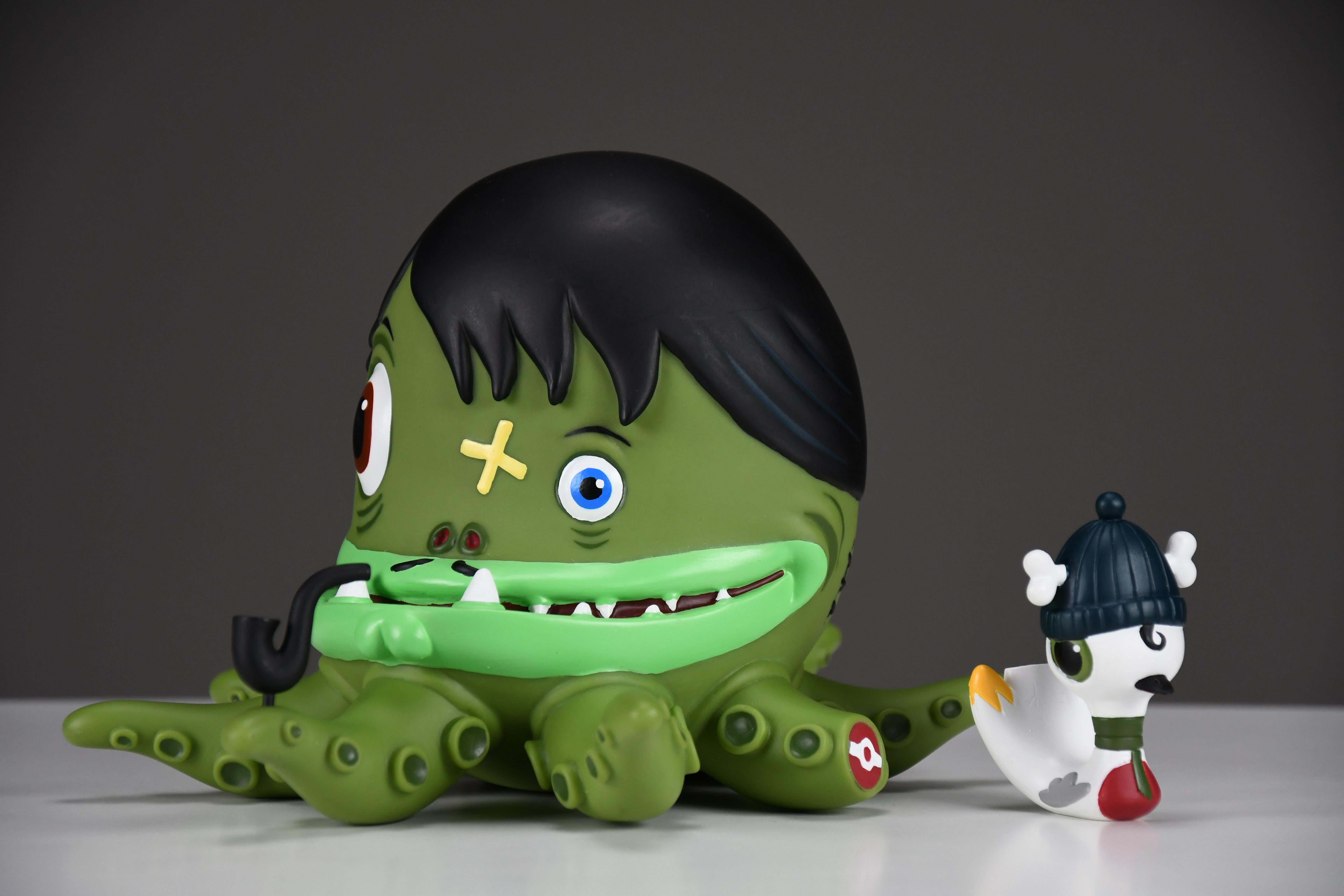 Ensemble complet de jouets en vinyle Scarygirl de la première série de 2004 par Nathan Jurevicius en vente 4