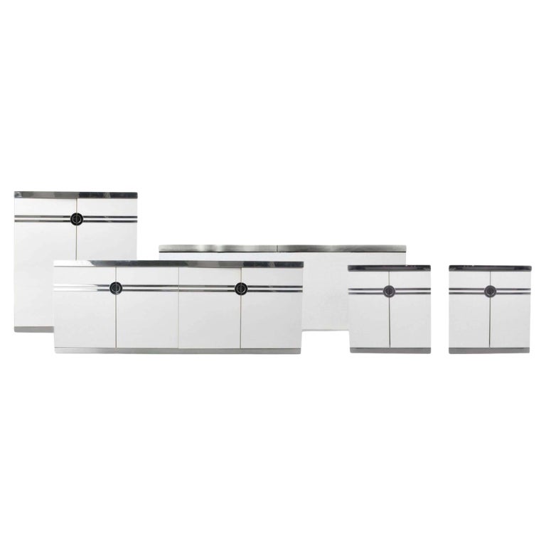 Rare Complete Art Deco Style Bedroom Set by Pierre Cardin for