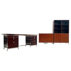 Used Rare complete desk set by Jules Wabbes
