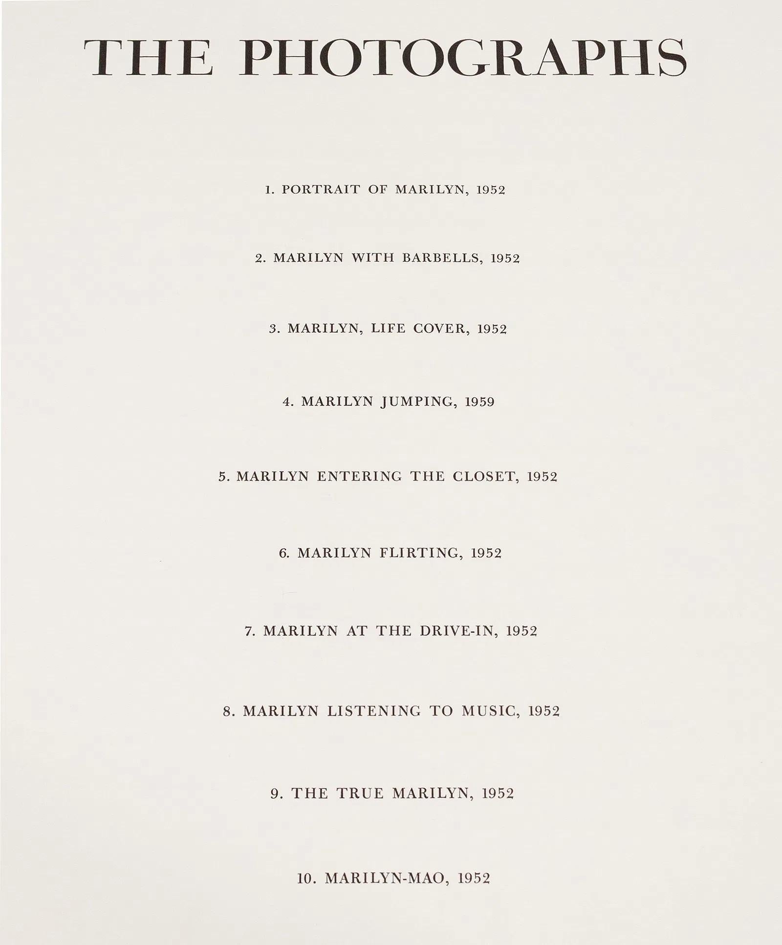 Rare Complete Marilyn Monroe Portfolio by Philippe Halsman en venta 5