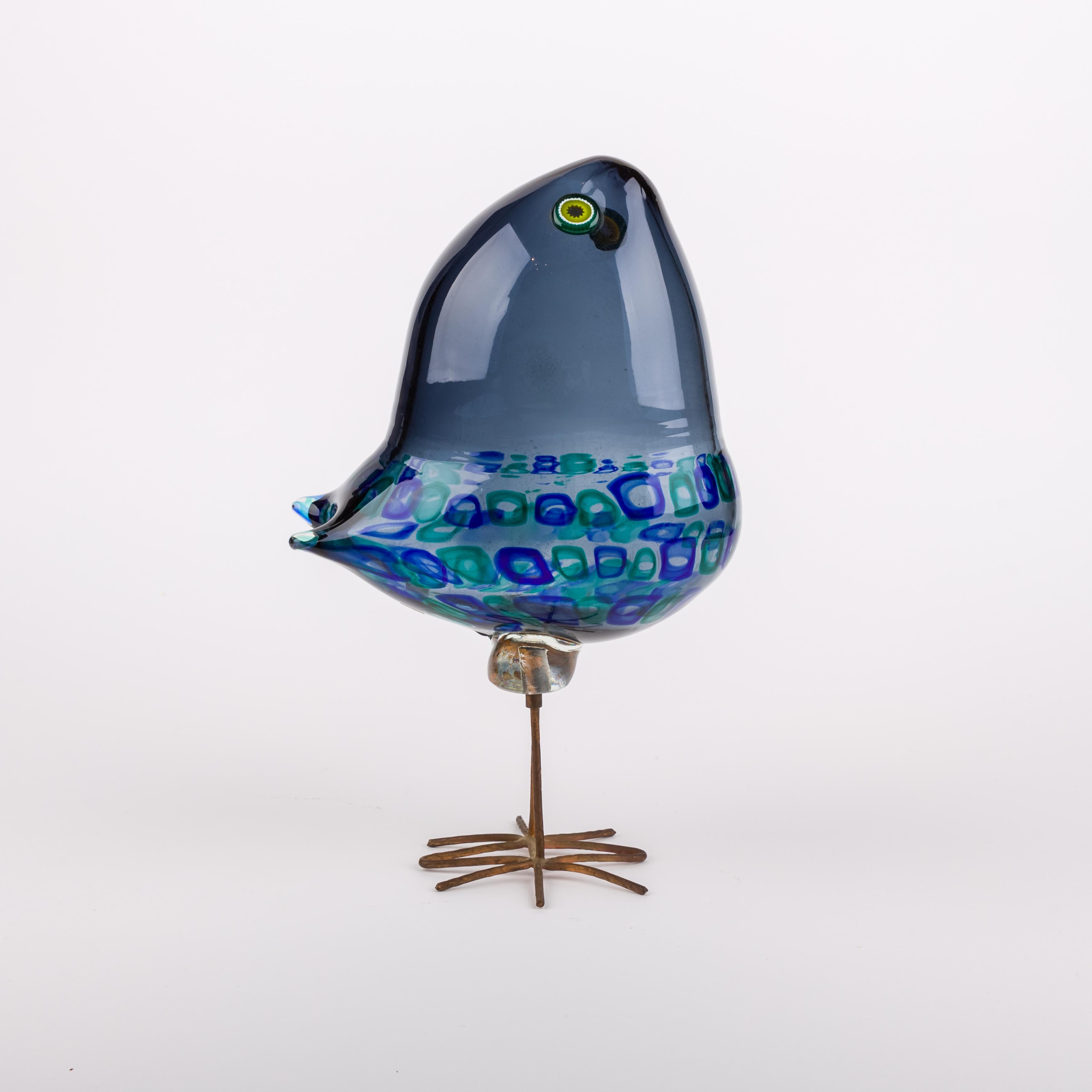 Rare Complete Set of Birds by Alessandro Pianon for Vistosi Murano In Good Condition In Uccle, BE