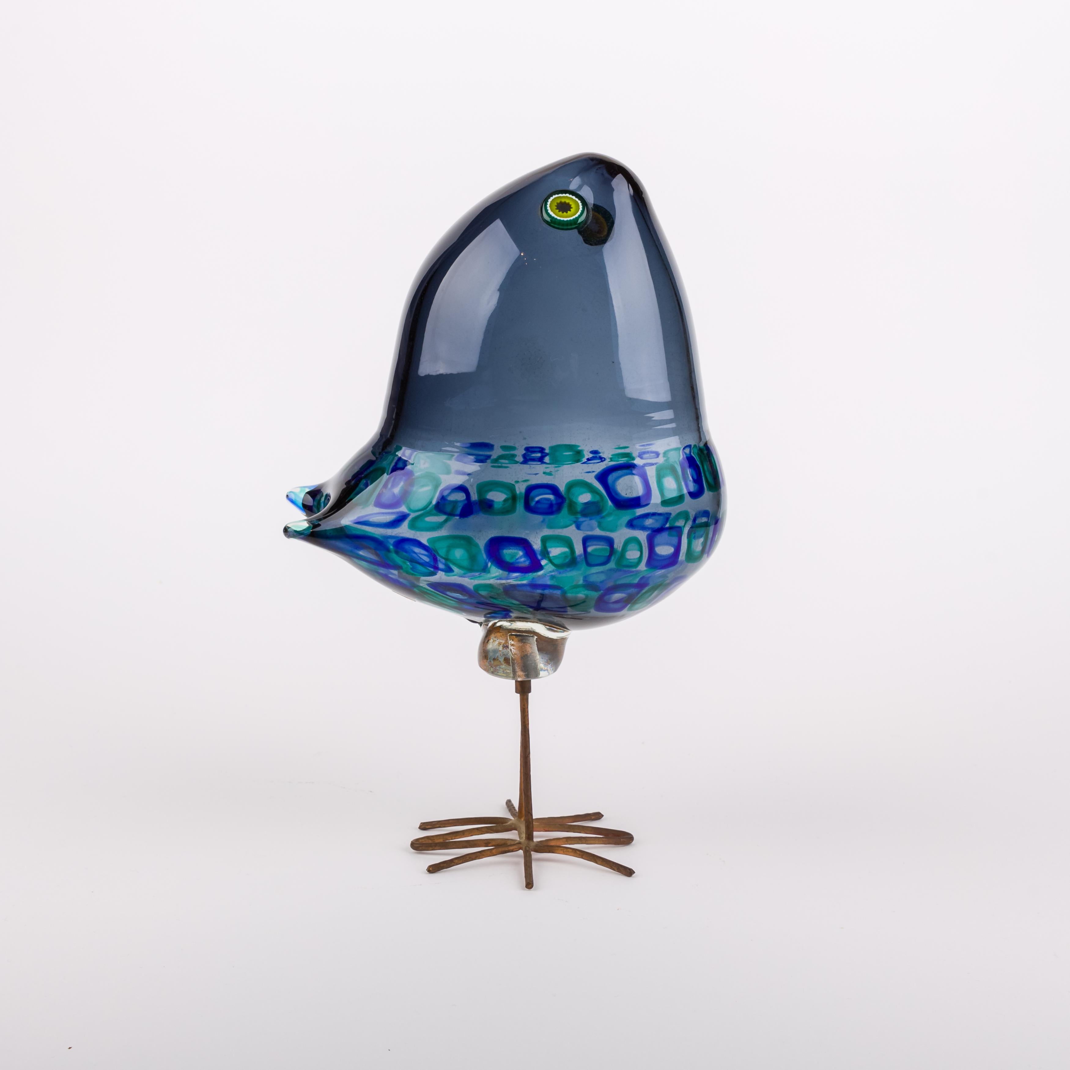 Rare Complete Set of Birds by Alessandro Pianon for Vistosi Murano In Good Condition In Brussels, BE