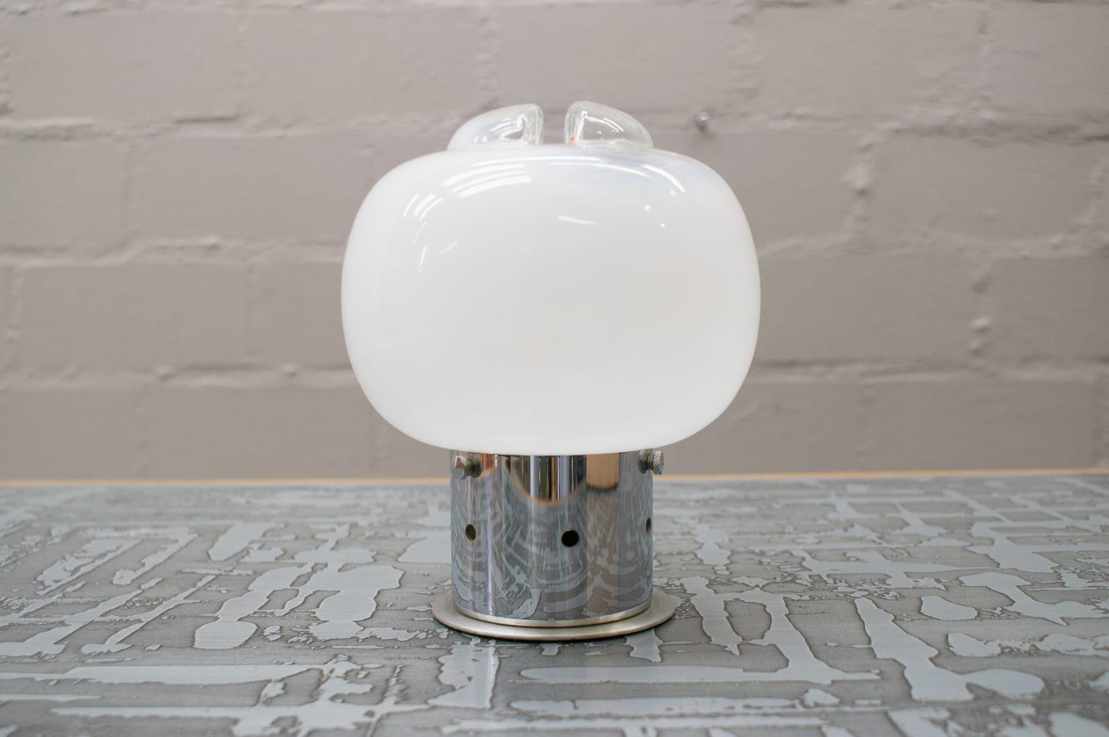Rare ensemble complet de lampes Mazzega, lampadaires, tables, appliques et plafonniers, années 1960 en vente 4