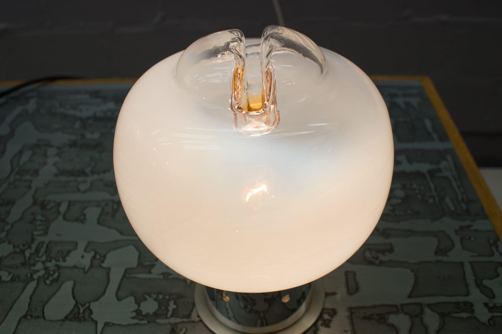 Rare ensemble complet de lampes Mazzega, lampadaires, tables, appliques et plafonniers, années 1960 en vente 5