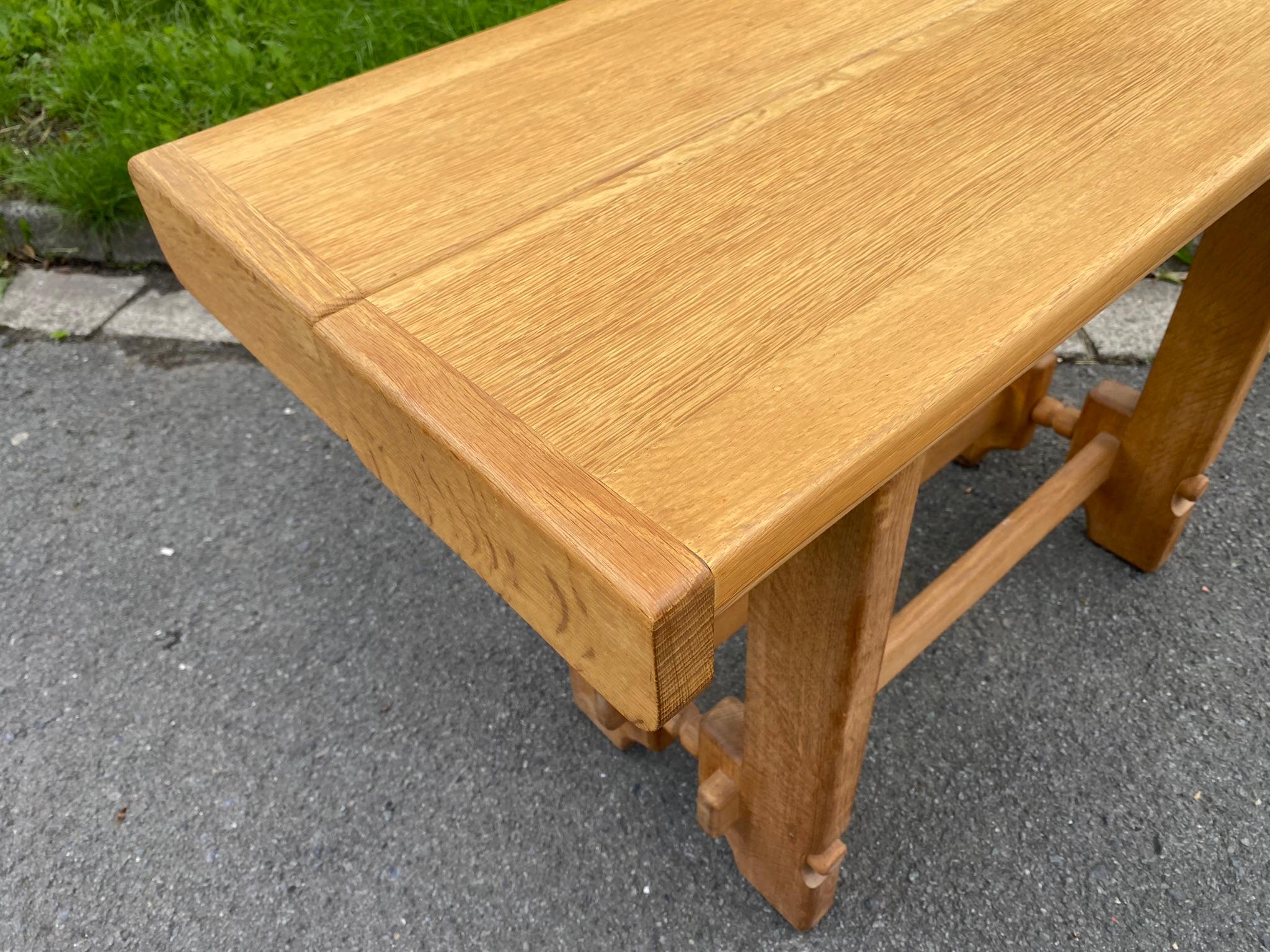 Rara consola-mesa de Guillerme et Chambron Edition Votre Maison, hacia 1970 en venta 3