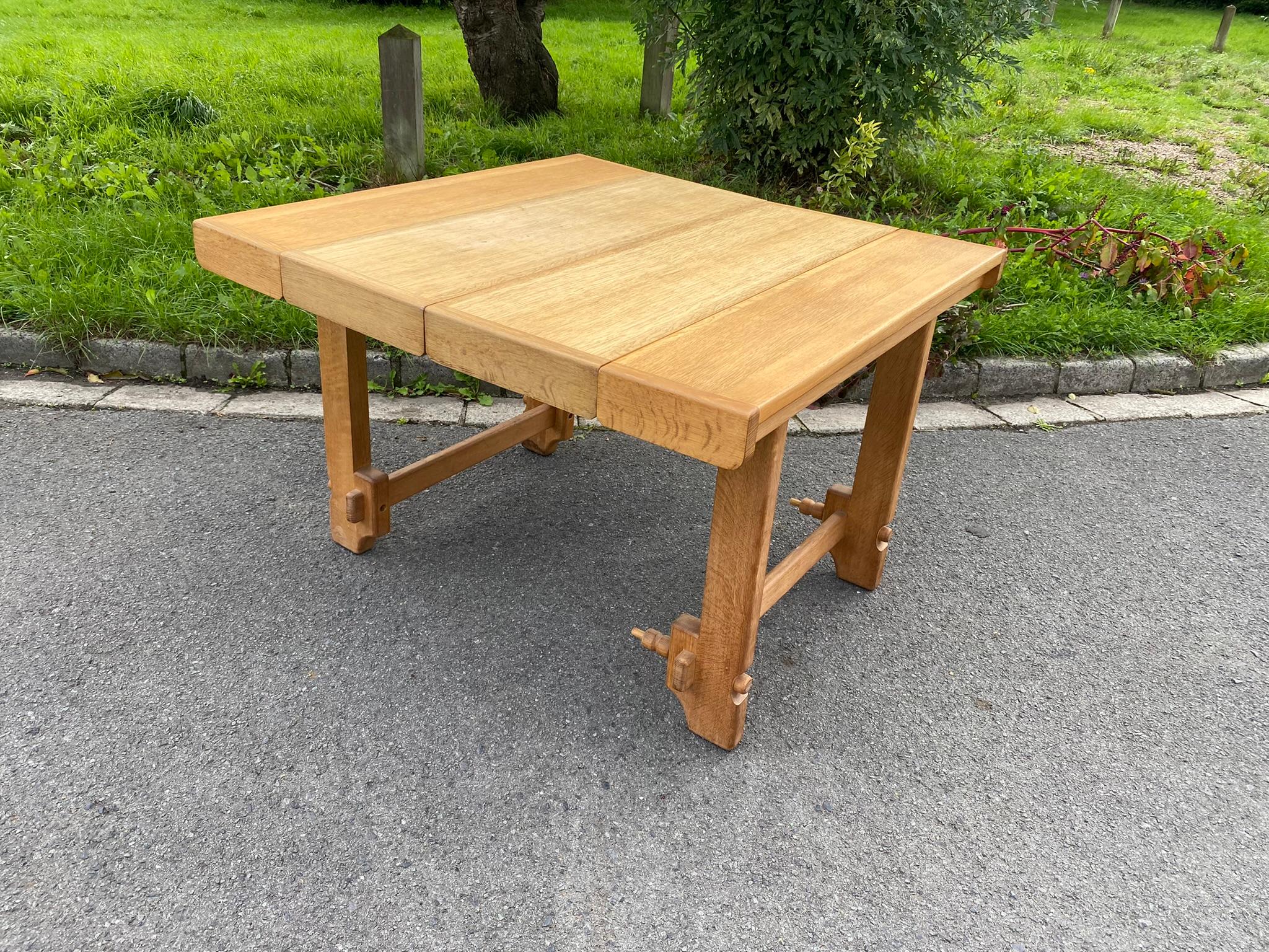 Rara consola-mesa de Guillerme et Chambron Edition Votre Maison, hacia 1970 en venta 5