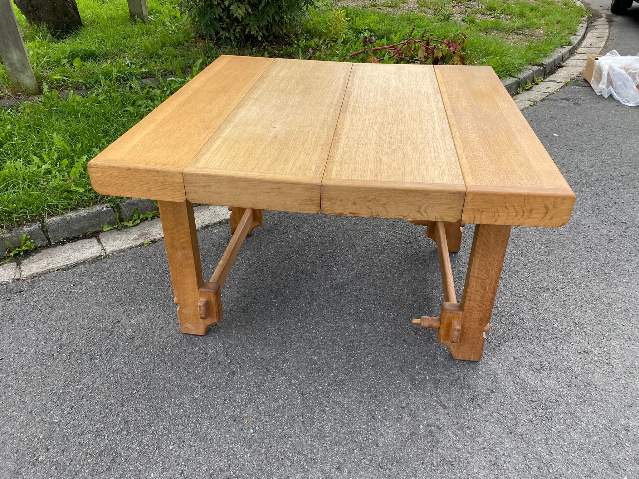 Rara consola-mesa de Guillerme et Chambron Edition Votre Maison, hacia 1970 en venta 6