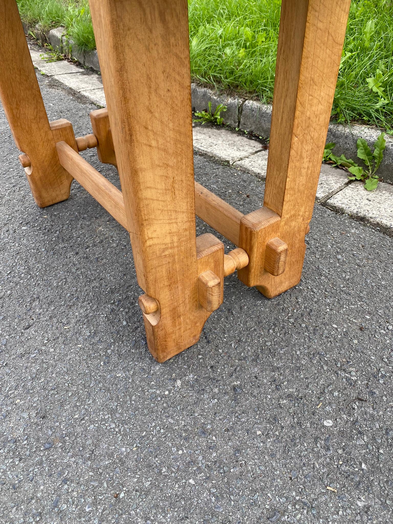 French Rare Console-Table by Guillerme et Chambron Edition Votre Maison, circa 1970 For Sale