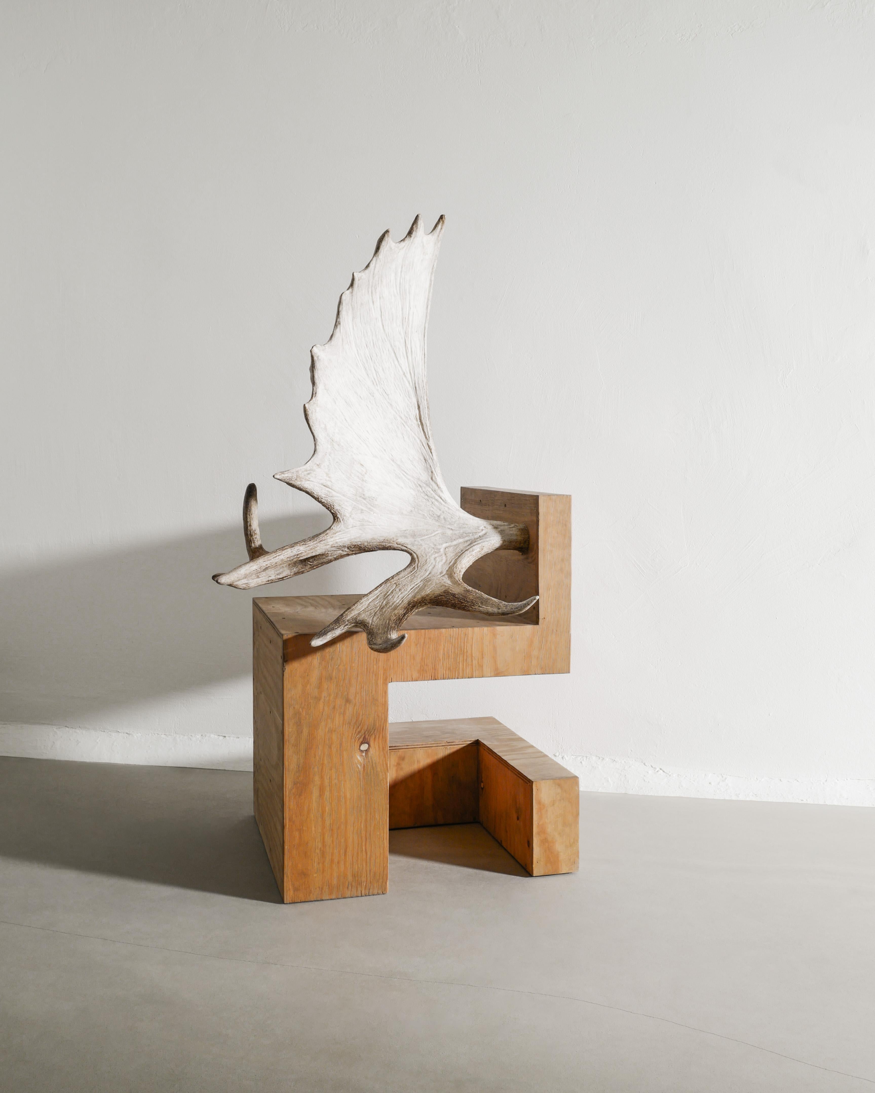 Mid-Century Modern Rare Contemporary Wooden 