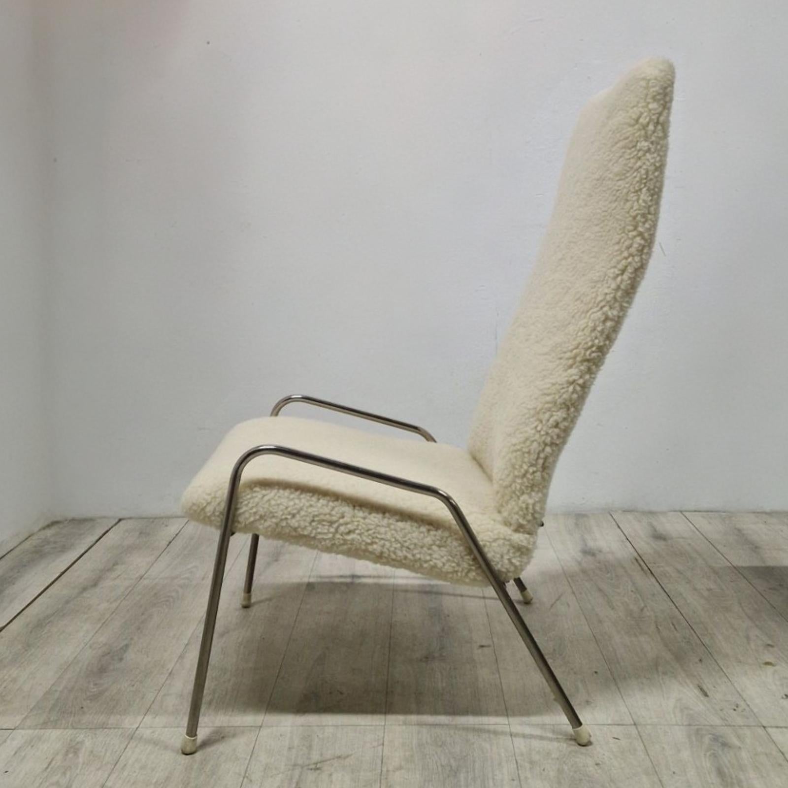 Rare Contour 1 chair by Alf Svensson for Ljund, Sweden 1950s In Good Condition For Sale In ECHT, NL