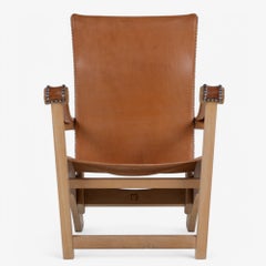 Rare 'Copenhagen Chair' in oak by Mogens Voltelen