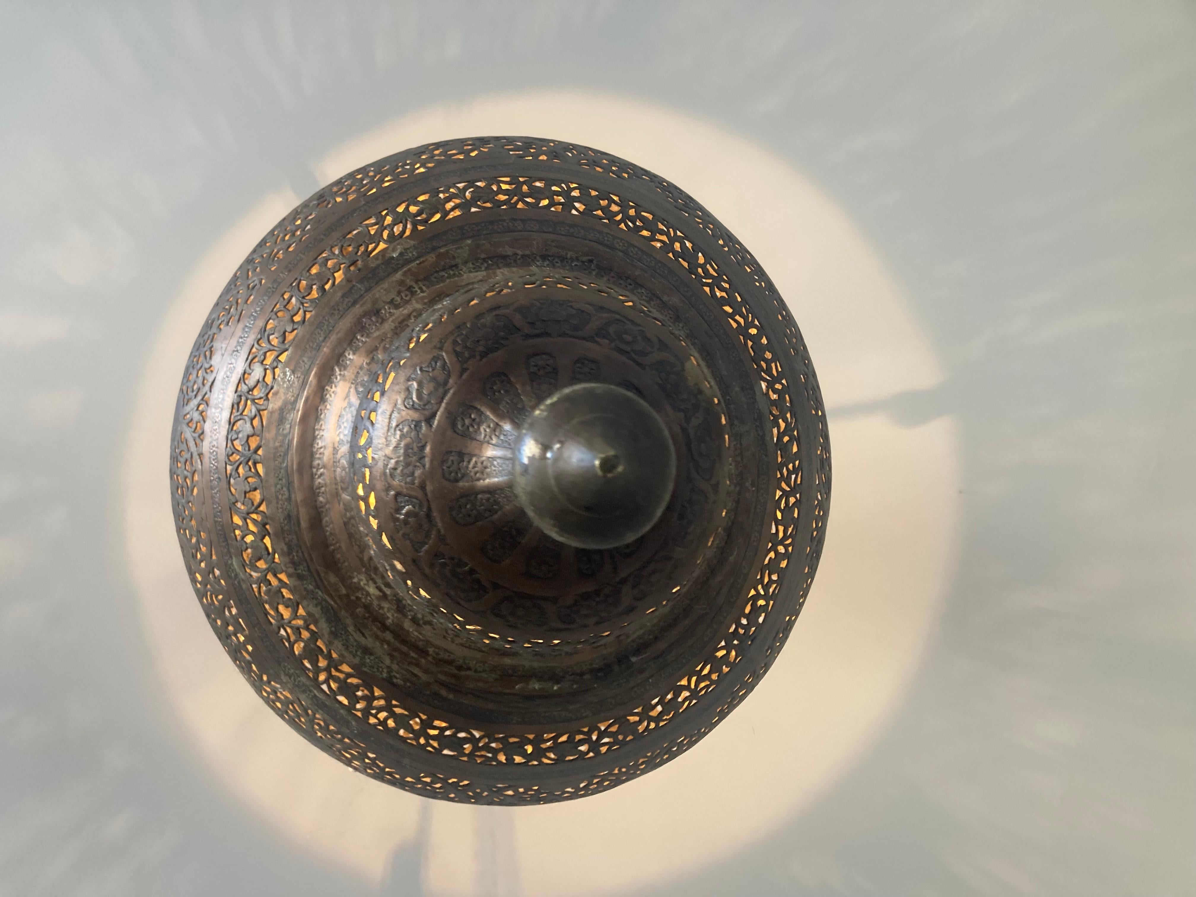 African MOORISH Mosque Chandelier For Sale