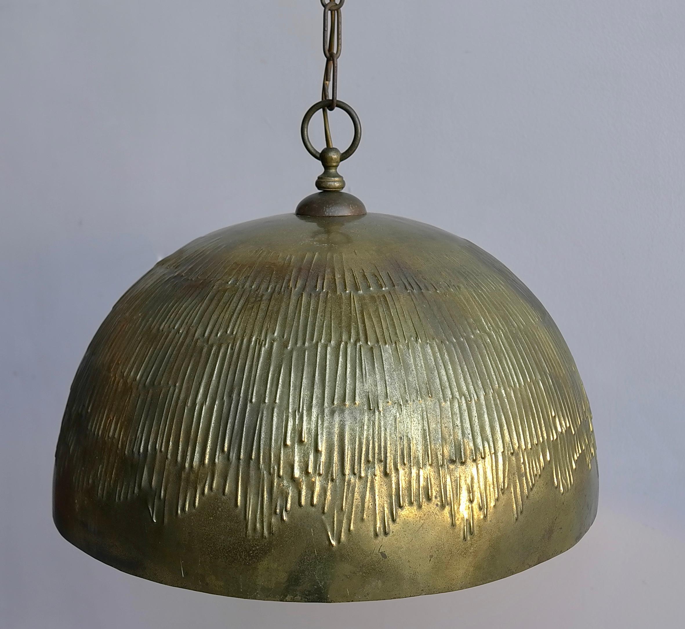 Danish Svend Aage Holm Sorensen Pendant Lamp in Copper for Holm Sorensen and Company For Sale