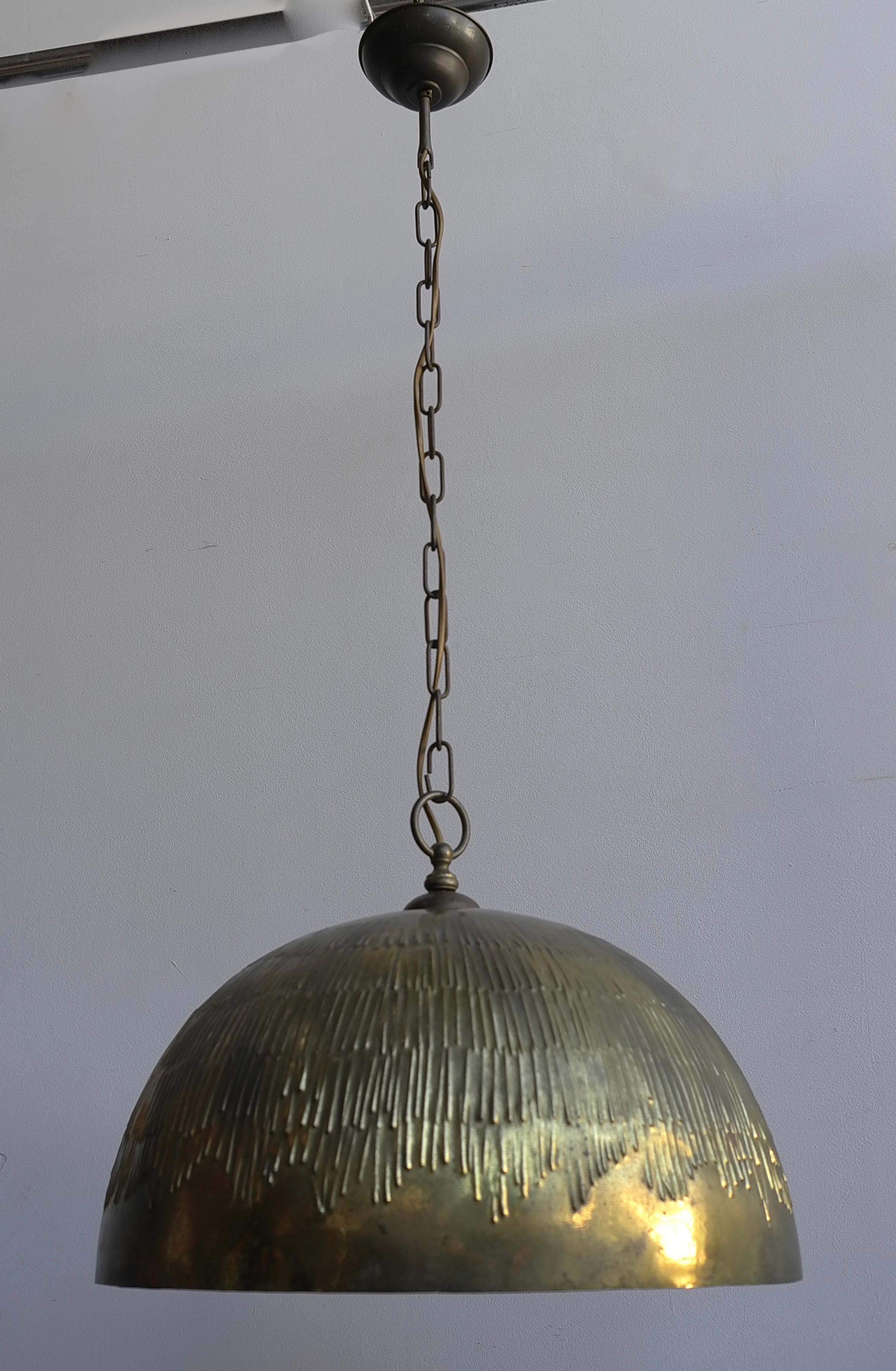 Svend Aage Holm Sorensen Pendant Lamp in Copper for Holm Sorensen and Company For Sale 1