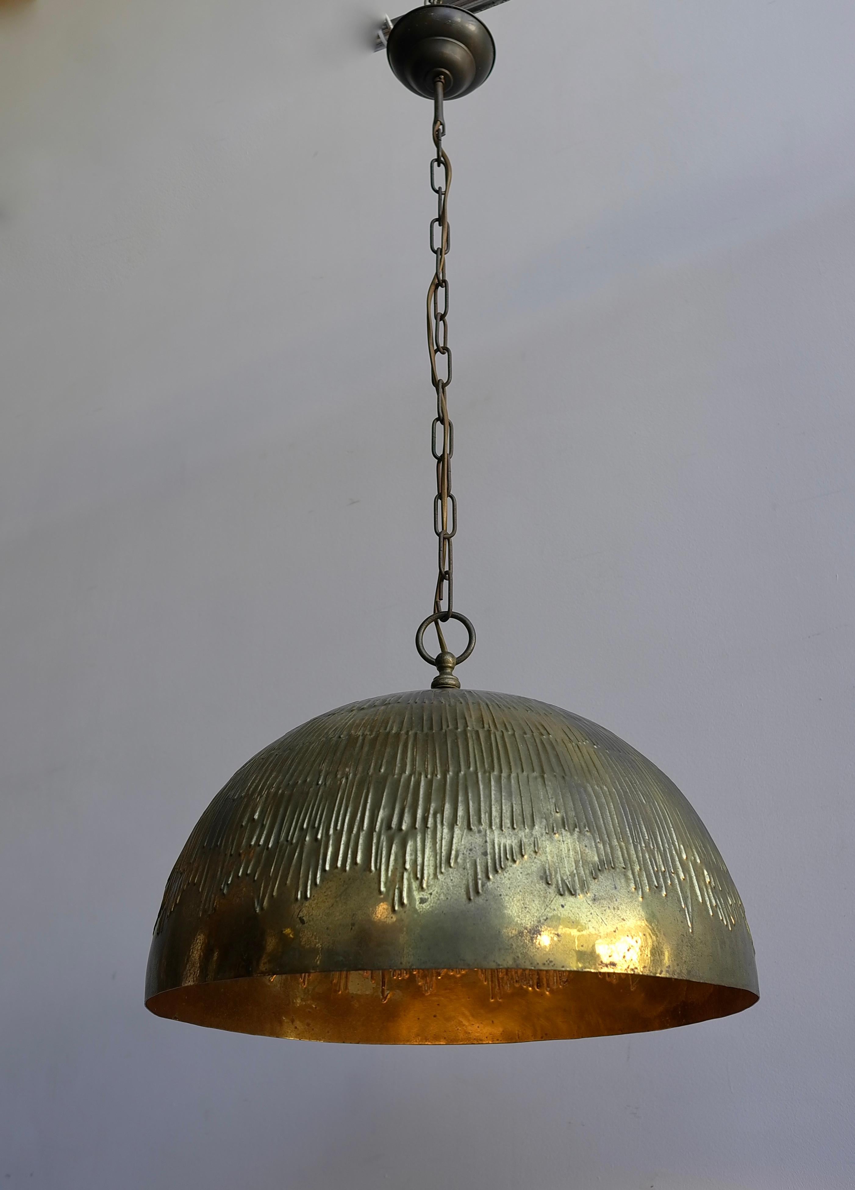 Svend Aage Holm Sorensen Pendant Lamp in Copper for Holm Sorensen and Company For Sale 2