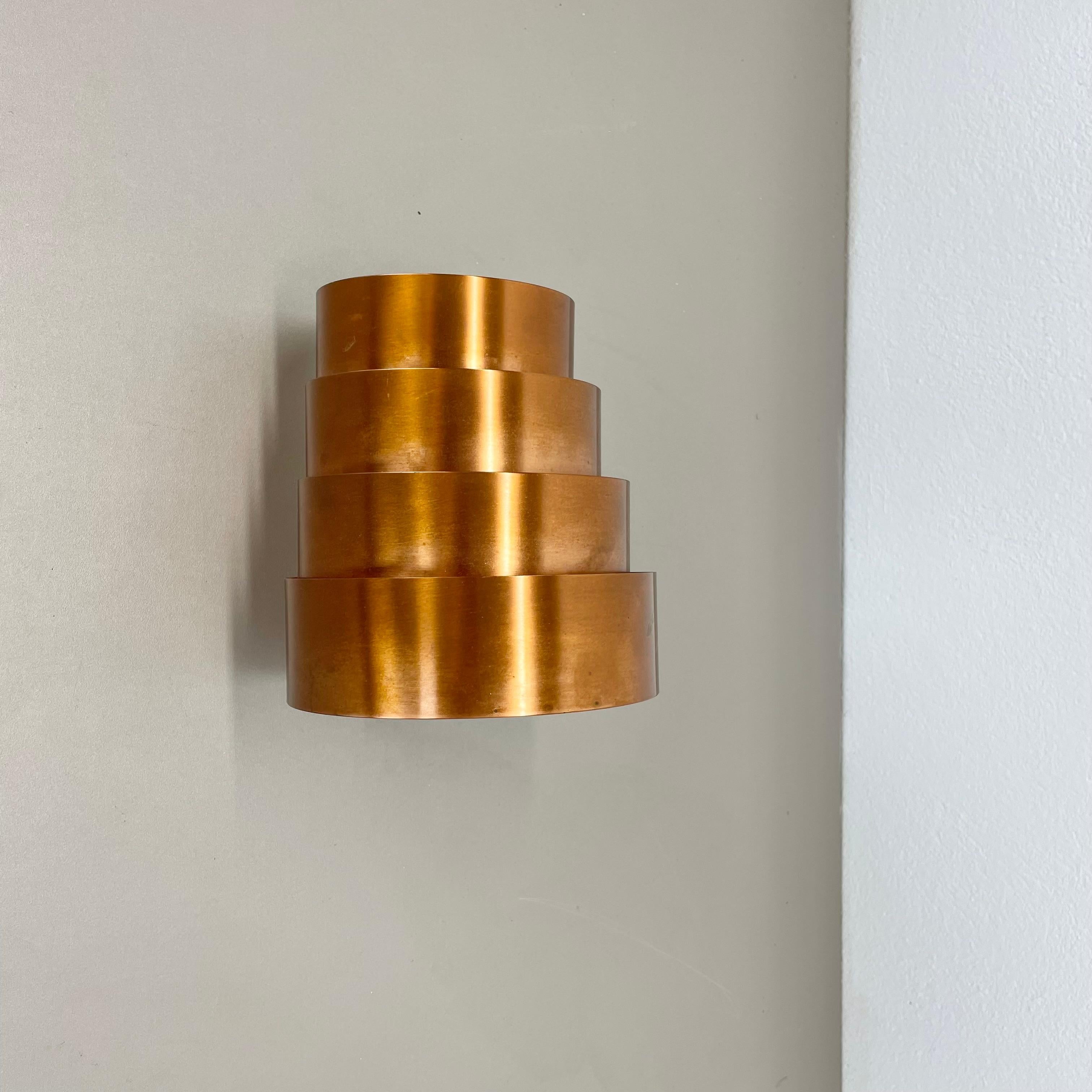 rare applique in rame di Hans-Agne Jakobsson Markaryd, Svezia, 1960 in vendita 7