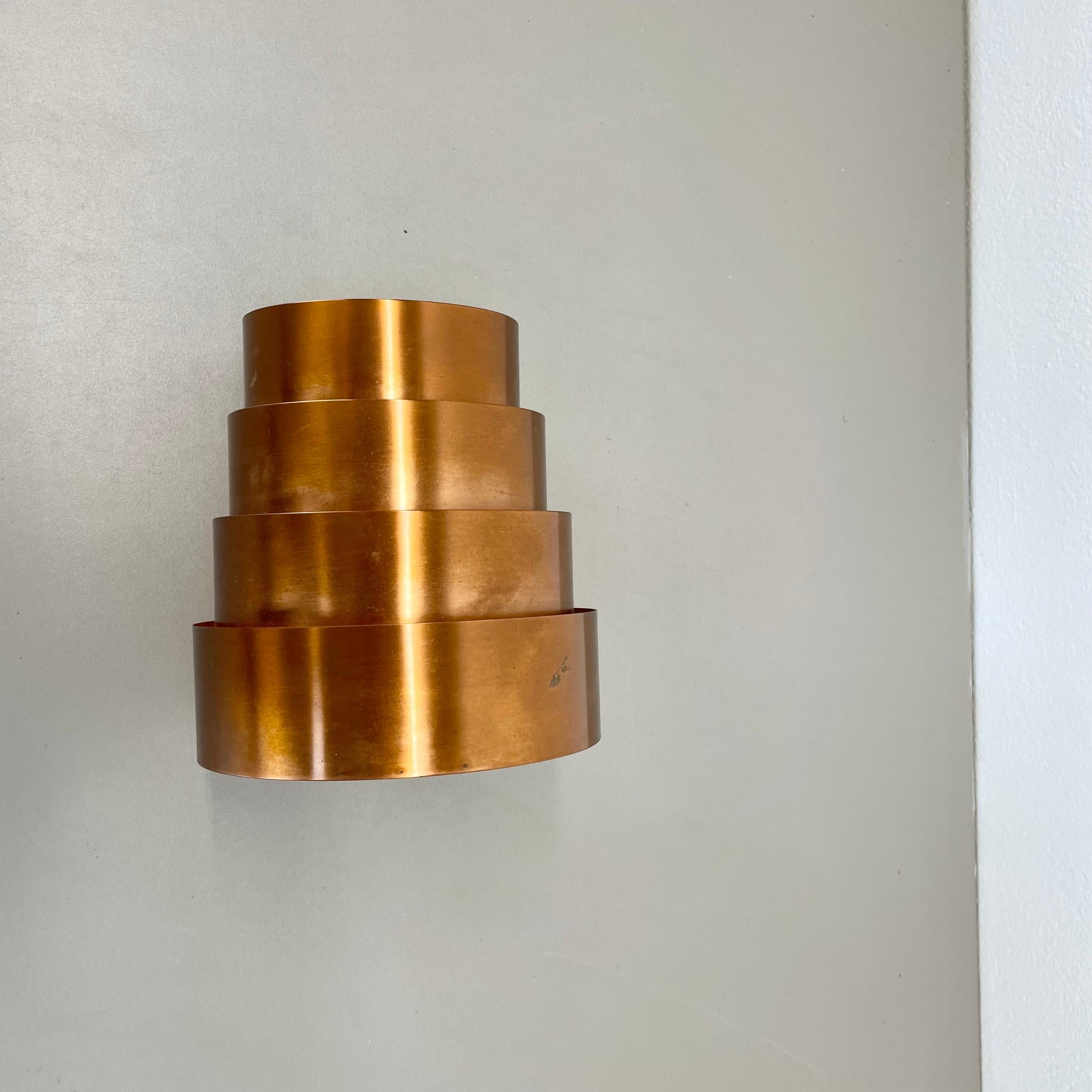 rare applique in rame di Hans-Agne Jakobsson Markaryd, Svezia, 1960 in vendita 2