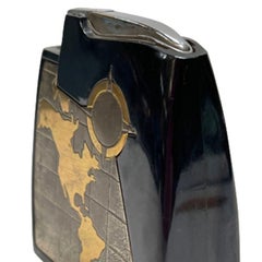 Rare Copper World Table Lighter by Broyles & Associates. circa 1964