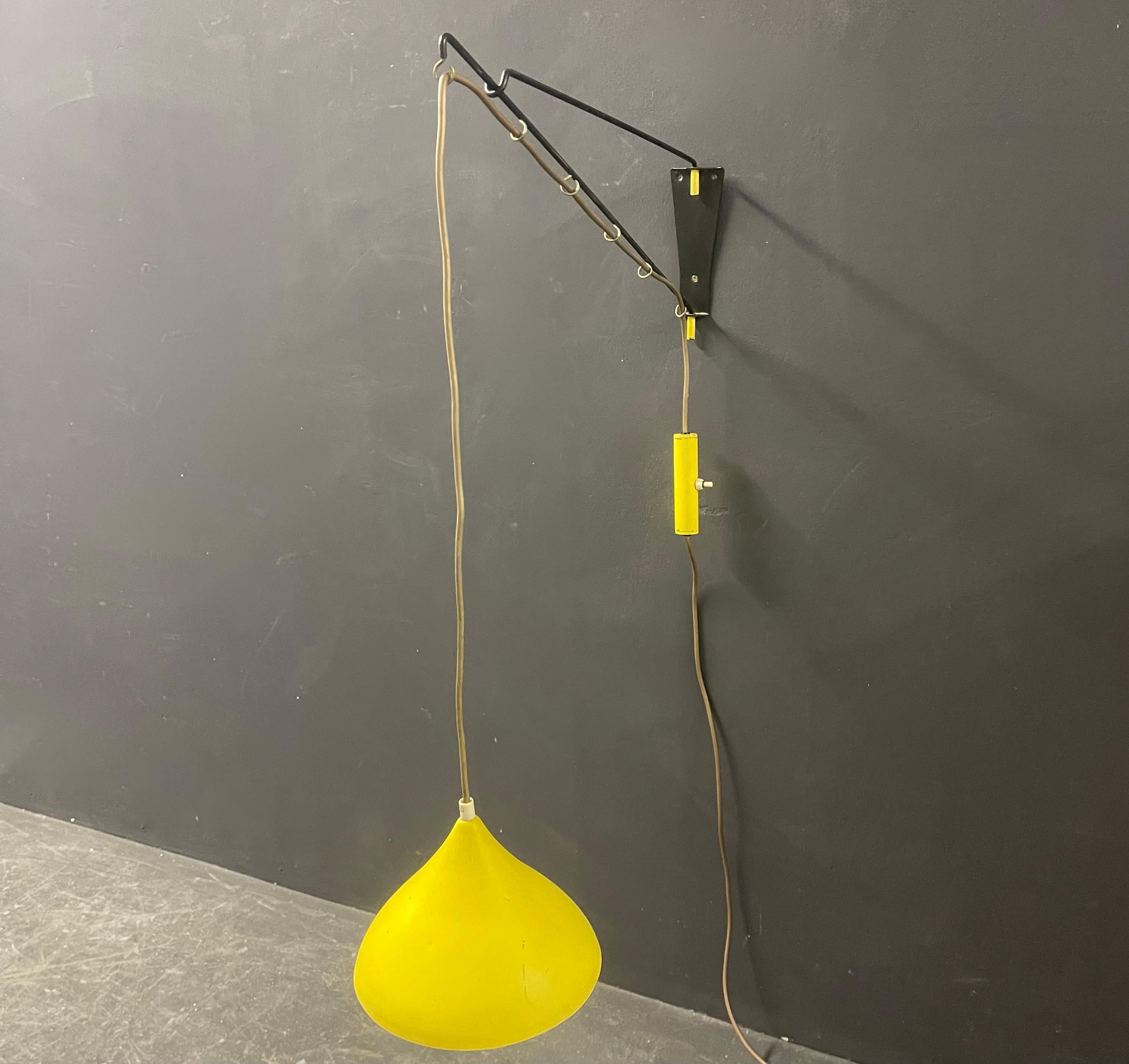 Rare Cosack Counterweight Wall Lamp For Sale 3