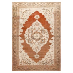 Rare Cotton and Wool Antique Persian Tabriz Rug. Size: 10 ft 3 in x 14 ft 10 in
