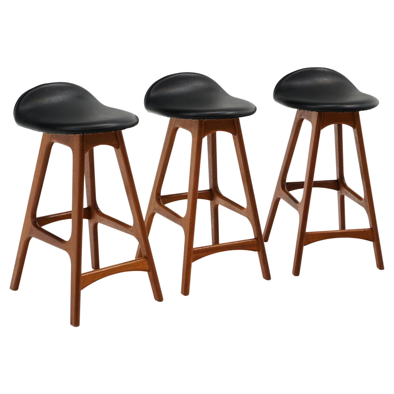 Rare Counter Height Bar Stools.Designed by Eric Buch