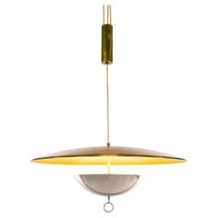 Suspension contrepoids rare de Gino Sarfatti/Arteluce, 1938 Mod. Non, pas de 2007