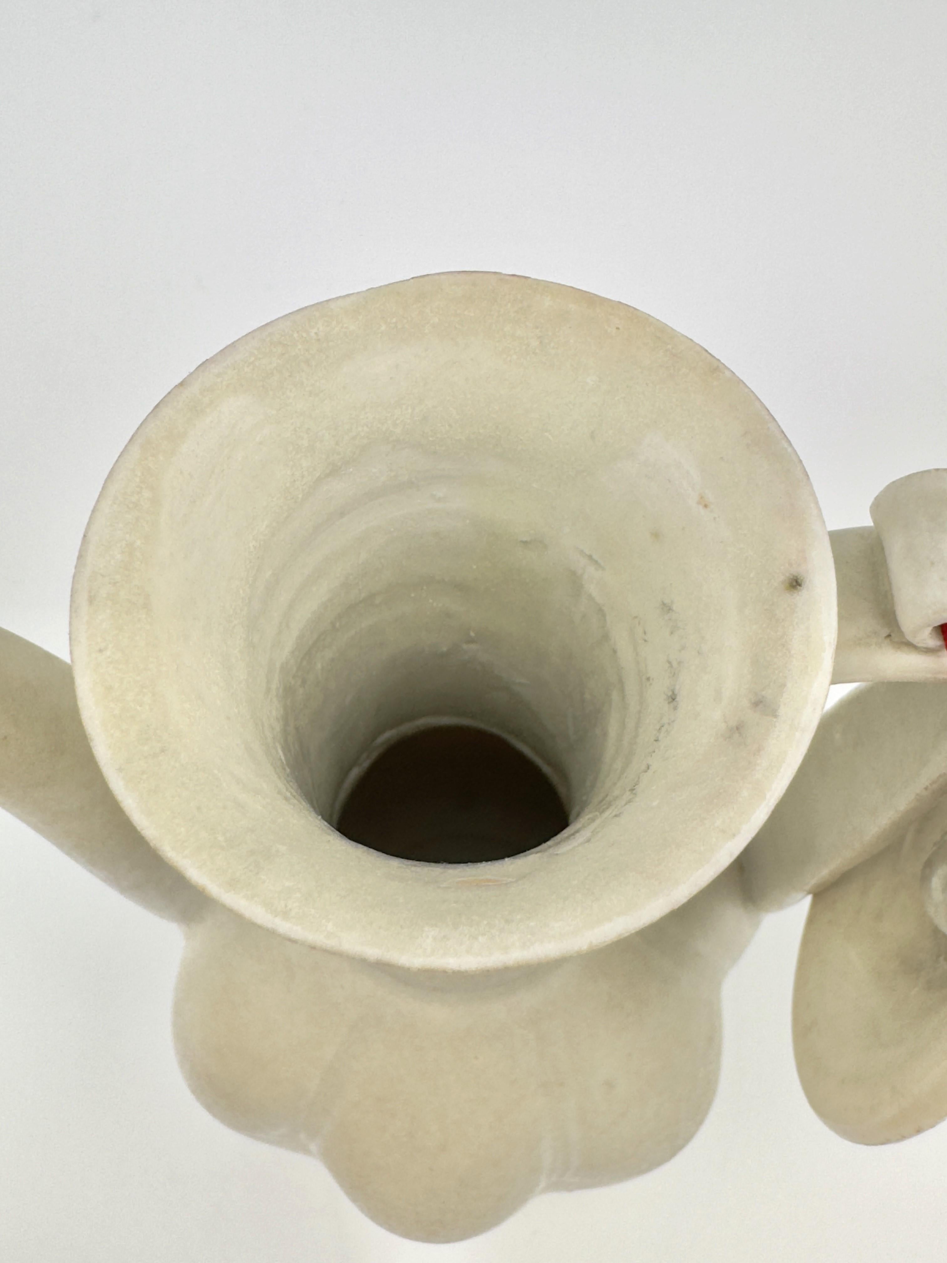 Rare Cream Glazed Ewer and Cover, Song Dynasty (960~1279) For Sale 1