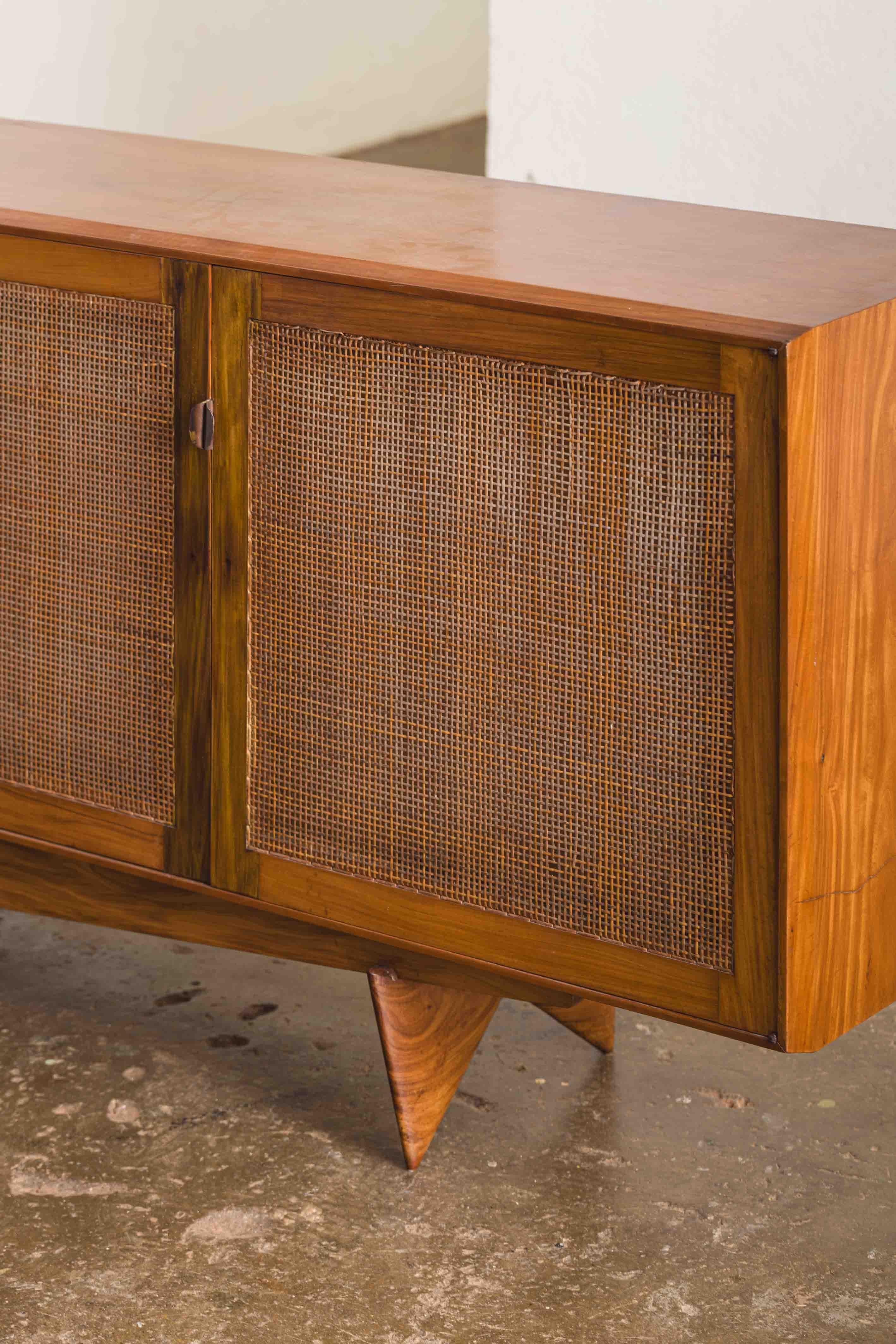 Brazilian Rare credenza by Martin Eisler For Sale