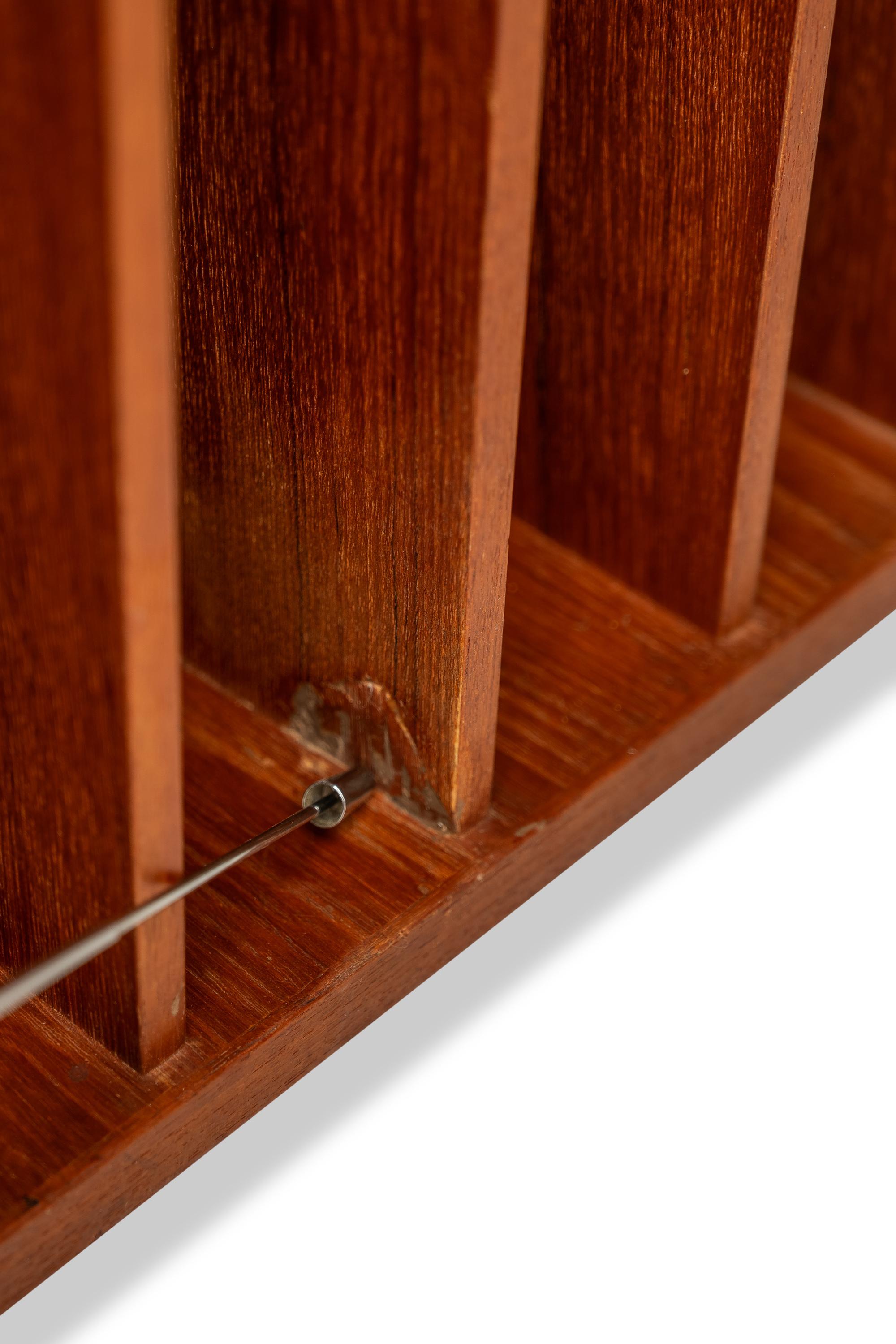 Rare Cube Coffee Table in Teak by Peter Løvig Nielsen  for Løvig, Denmark, 1960s 11