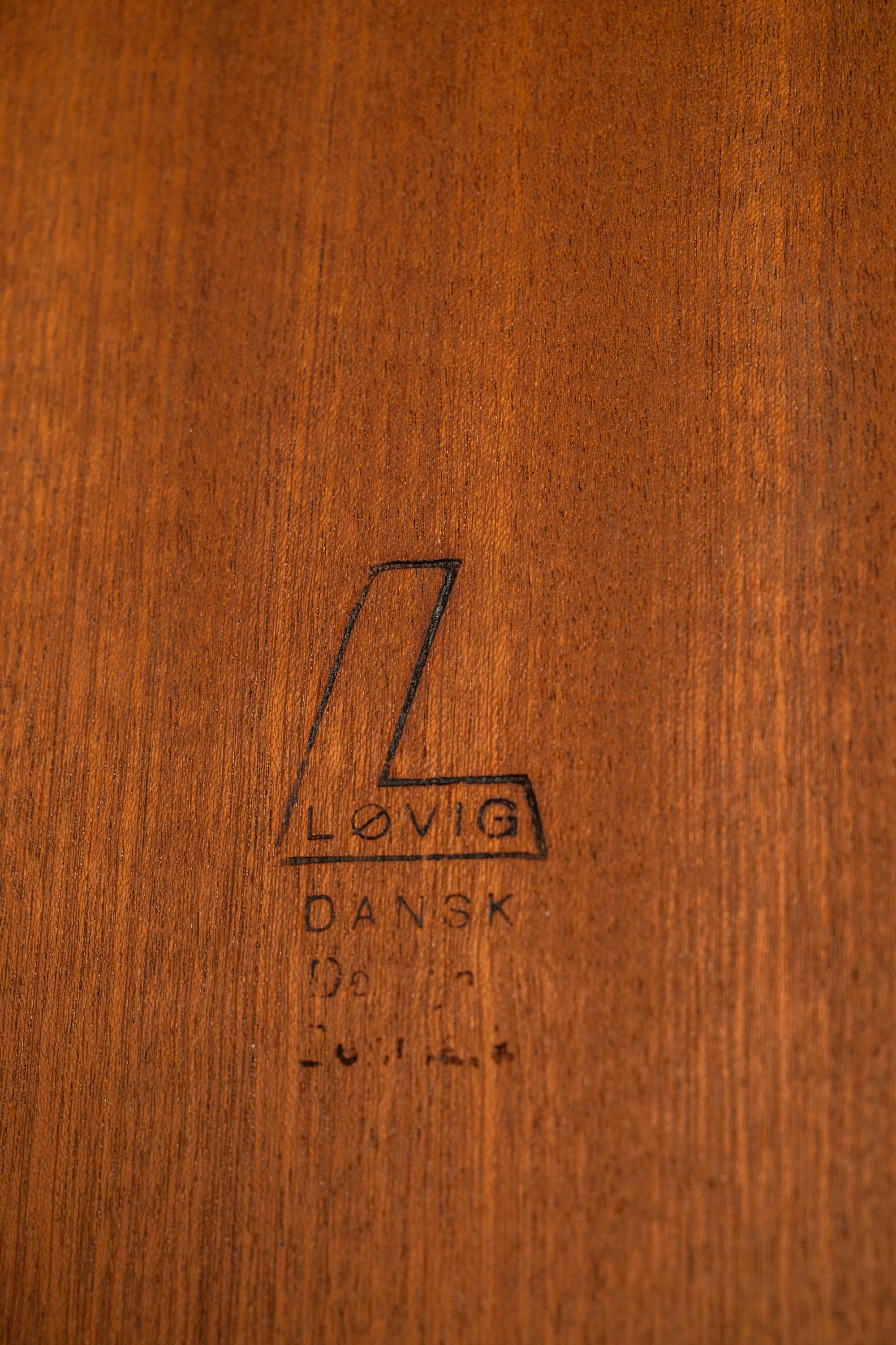 Rare Cube Coffee Table in Teak by Peter Løvig Nielsen  for Løvig, Denmark, 1960s 12