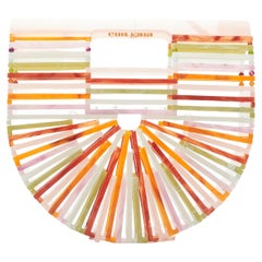 Seltene CULT GAIA Ark Acryl-Tasche mit gebogenem Henkel