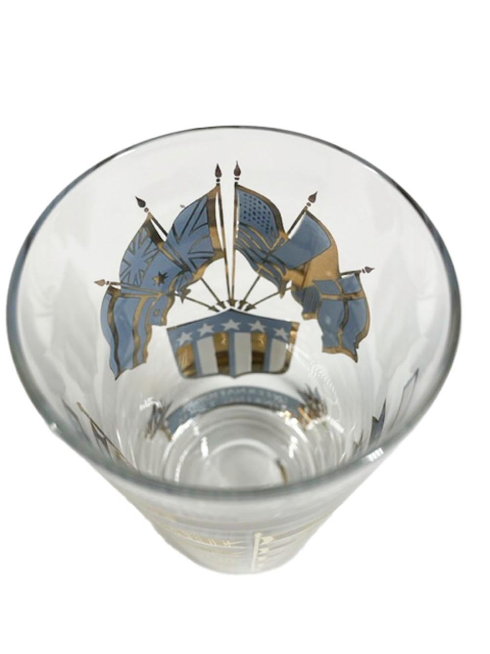 Mid-Century Modern Rare Culver Glass 