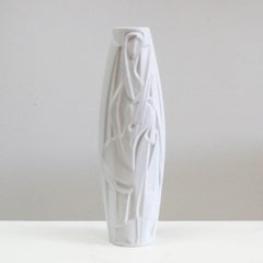 Rare vase Cuno Fischer « Le joueur de luth », 1970