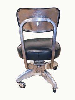 Rare Curtis Office Tanker Desk Chair - 1950's