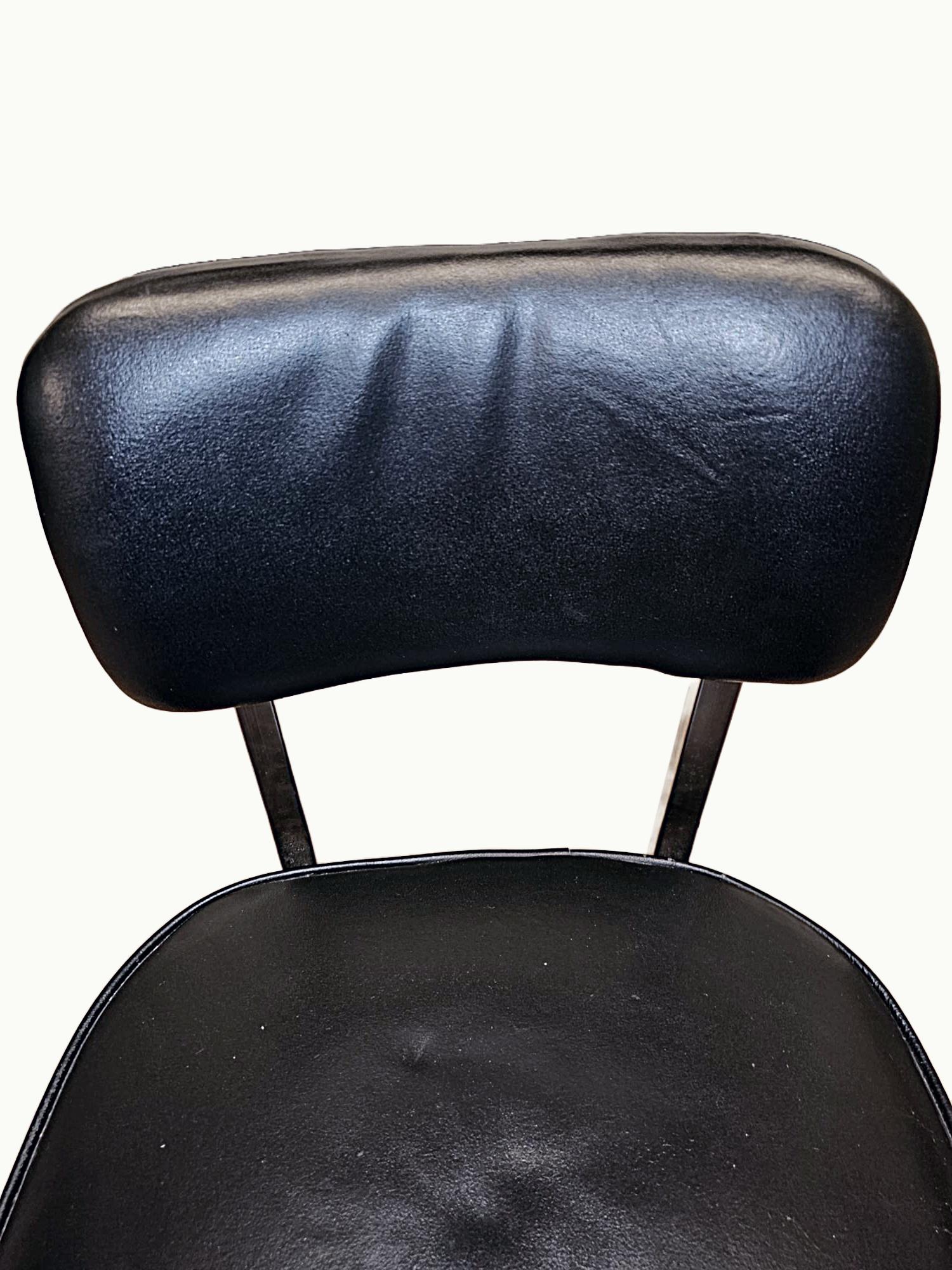 Rare Curtis Office Tanker Desk Chair - 1950's In Good Condition In Mississauga, CA