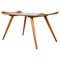 Rare Curved “Móveis Cimo” Table, Brazilian Modern Furniture 1960