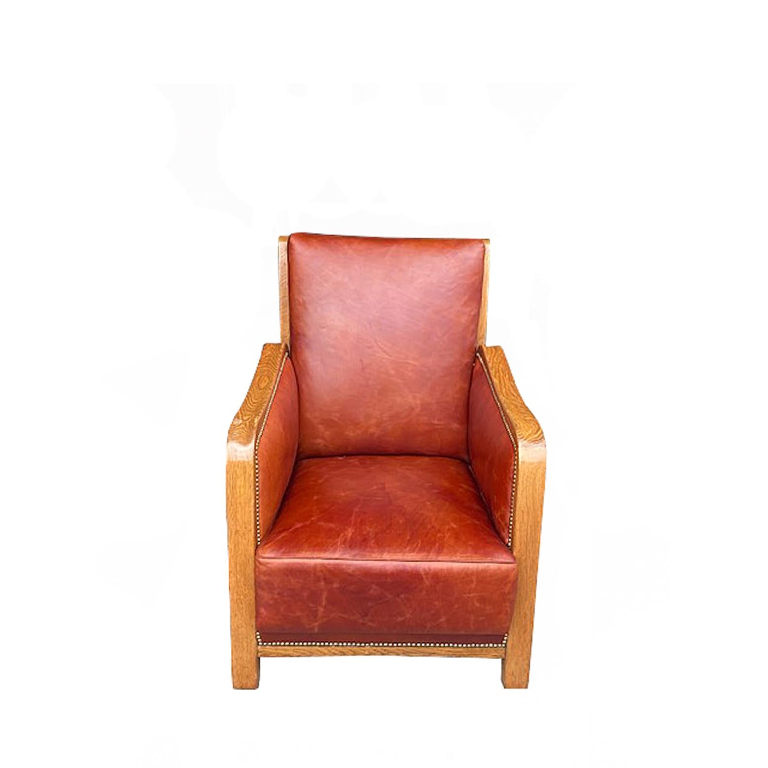 Mid-20th Century Rare Custom Chair by Frits Henningsen 1930's For Sale