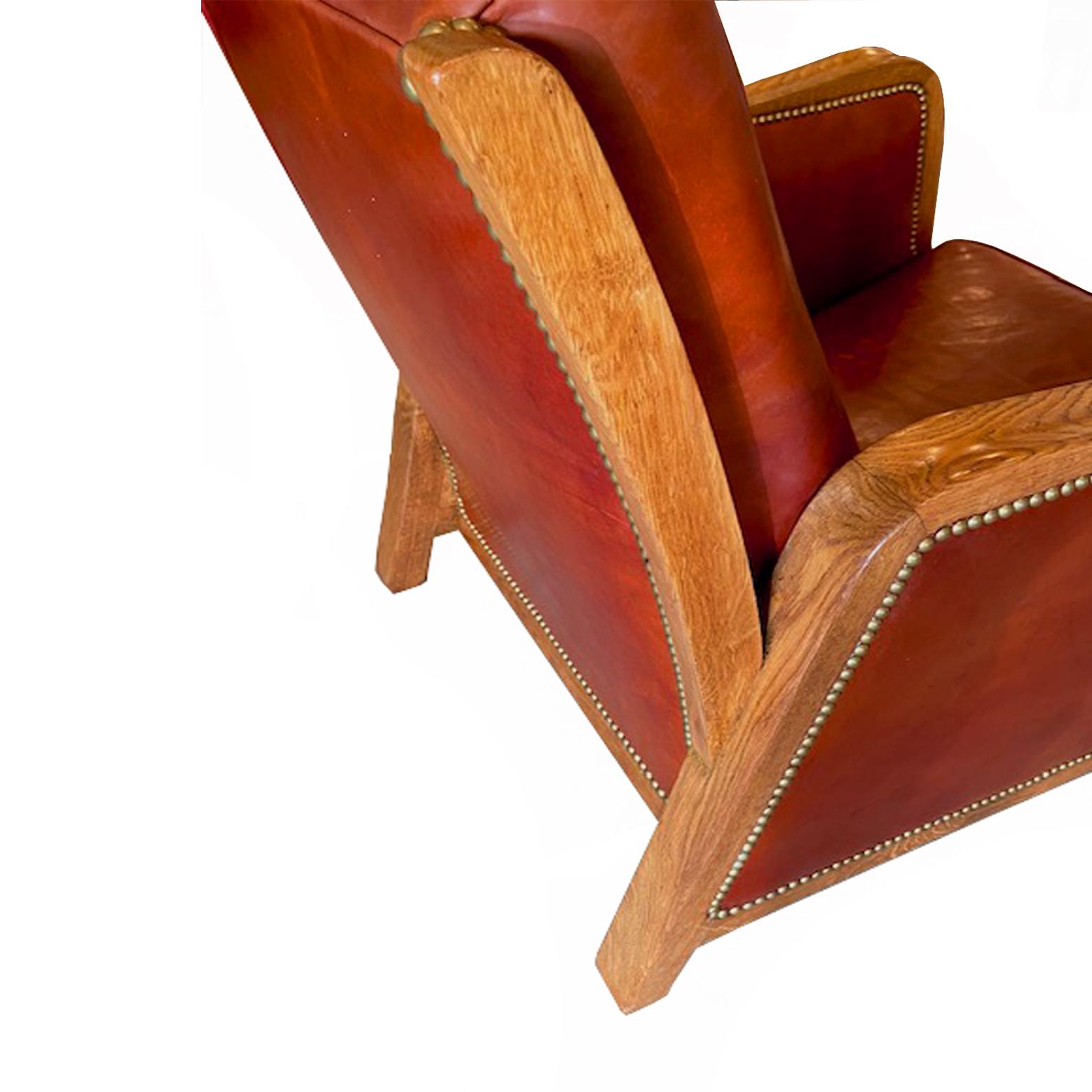 Rare Custom Chair by Frits Henningsen 1930's For Sale 2