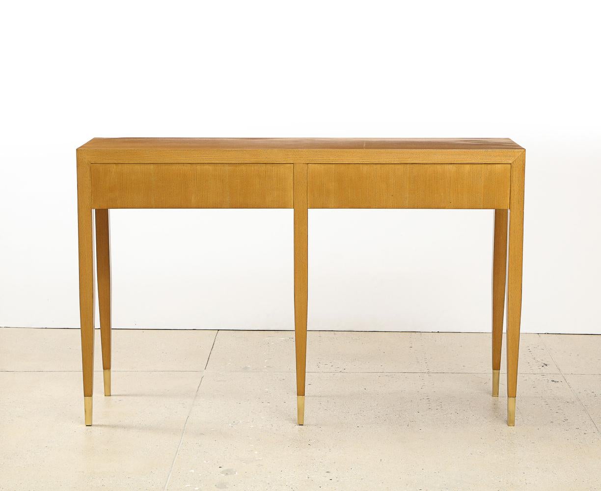 Rare Custom Console by Gio Ponti In Good Condition For Sale In New York, NY