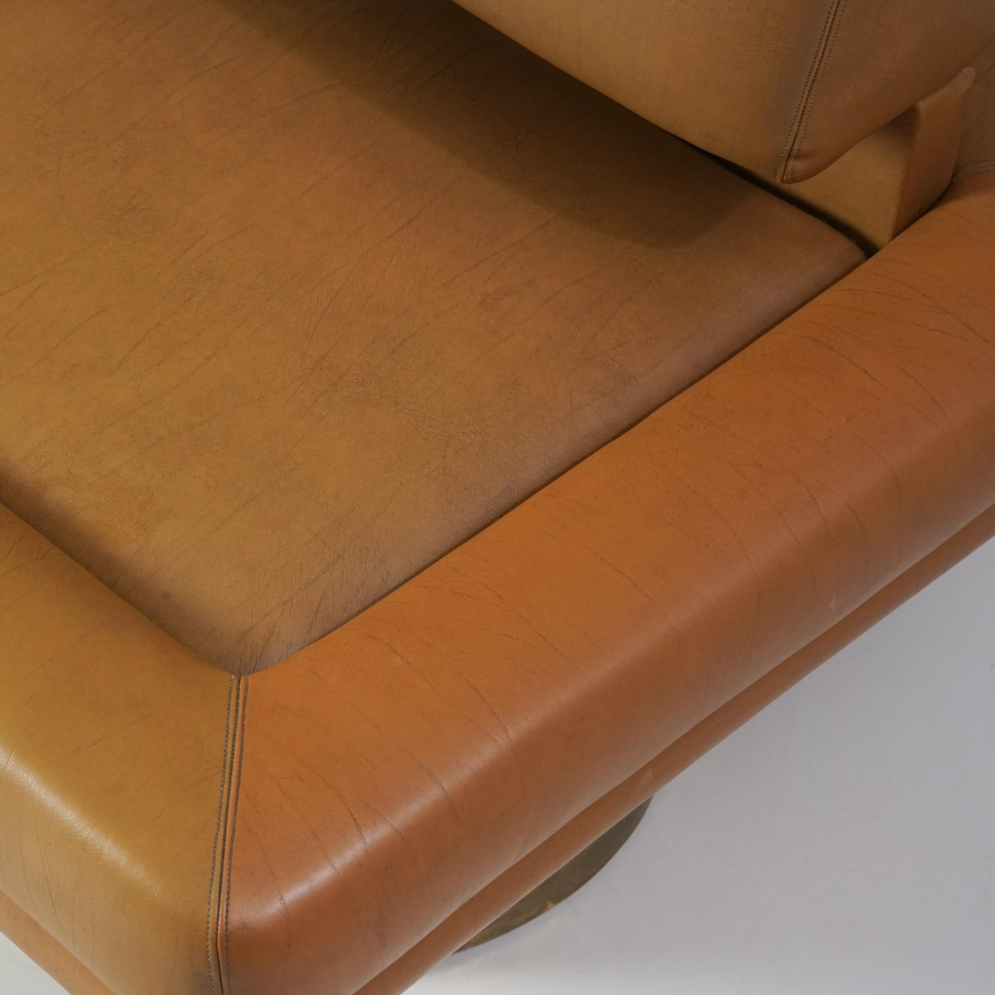 Rare Custom Order Scandinavian Modern Sofa, Leena Kolinen, Finland, 1968 In Good Condition For Sale In Helsinki, Uusimaa