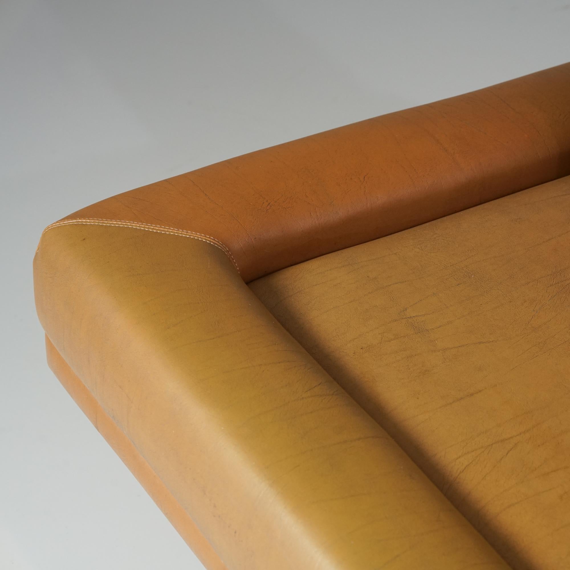 Metal Rare Custom Order Scandinavian Modern Sofa, Leena Kolinen, Finland, 1968 For Sale