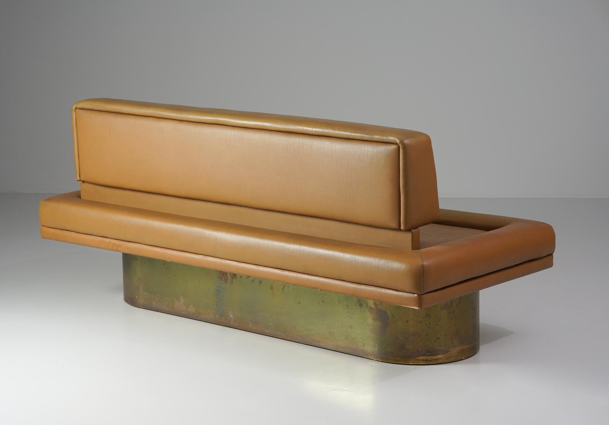 Rare Custom Order Scandinavian Modern Sofa, Leena Kolinen, Finland, 1968 For Sale 2